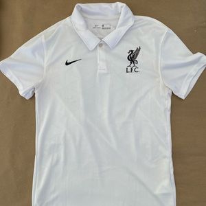 Liverpool FC White Nike Polo Shirt